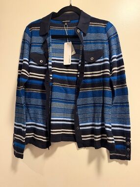 Minnie Rose Blue Cardigan